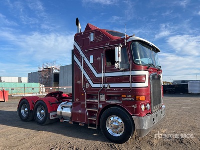 2010 Kenworth K108 Aerodyne 6x4 T/A Sleeper Truck Tractor