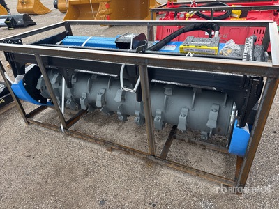 2026 Raytree RMDM72SS 72 in Drum Skid Steer Mulcher (Unused)