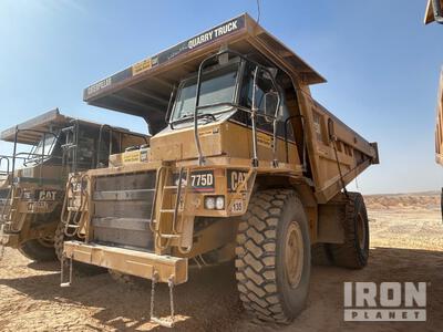 1999 Cat 775D شاحنة صخور - Certified Rebuild 2014