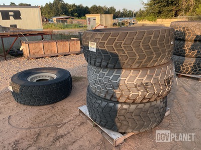 (4) Sand Trail 450/80R20 M.O.V. Tires w/Wheels