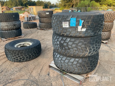 (4) Sand Trail 450/80R20 M.O.V. Tires w/Wheels