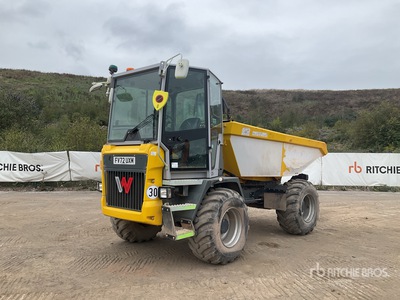 2022 Wacker Neuson DV90 9 ton 4x4 Swivel キャリアダンプ