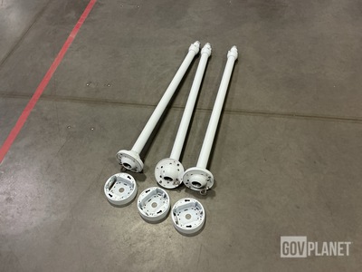 (9) AXIS T91B50 Telescopic Ceiling Mounts