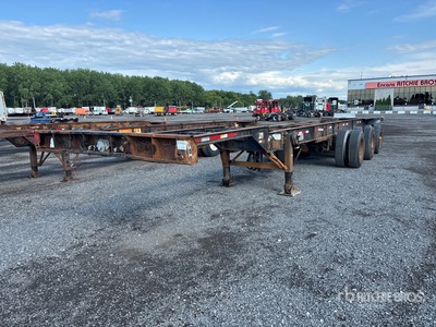 1995 Tri/A Extendable Remolque Portacontenedores
