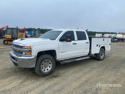 2019 Chevrolet Silverado 3500HD 4x4 Crew Cab ユーティリティトラック