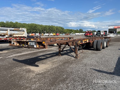 2005 Max Atlas Tri/A Extendable Remolque Portacontenedores