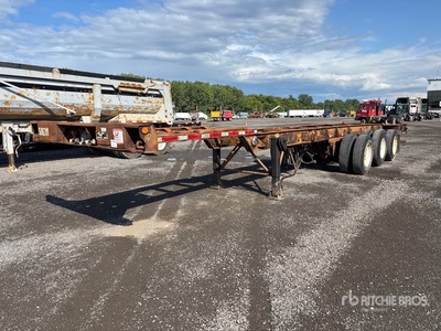 2008 Max Atlas Tri/A Extendable Remolque Portacontenedores