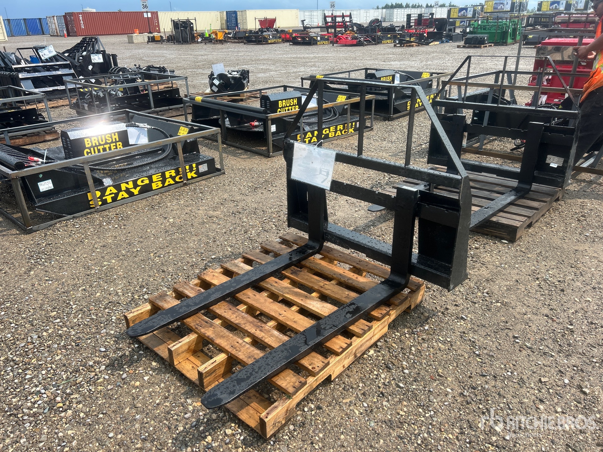 2026 SAII100 48 in Skid Steer Forks (Unused)