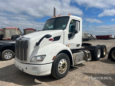 2019 Peterbilt 579 6x4 T/A Day Cab Truck Tractor