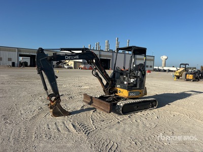 2017 John Deere 35G Minibagger