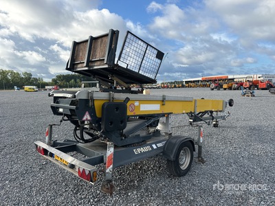 2012 Hemann Paus 25WH Electric Tow-Behind Material Hoist