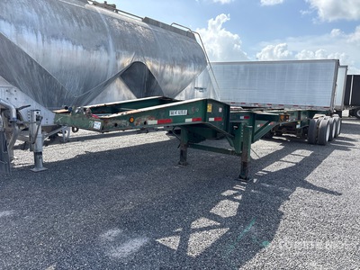 2008 Chassis King 20 ft Tri/A Container Trailer