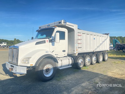 2018 Kenworth T800 12x4 Autocarro ribaltabile 5 assi