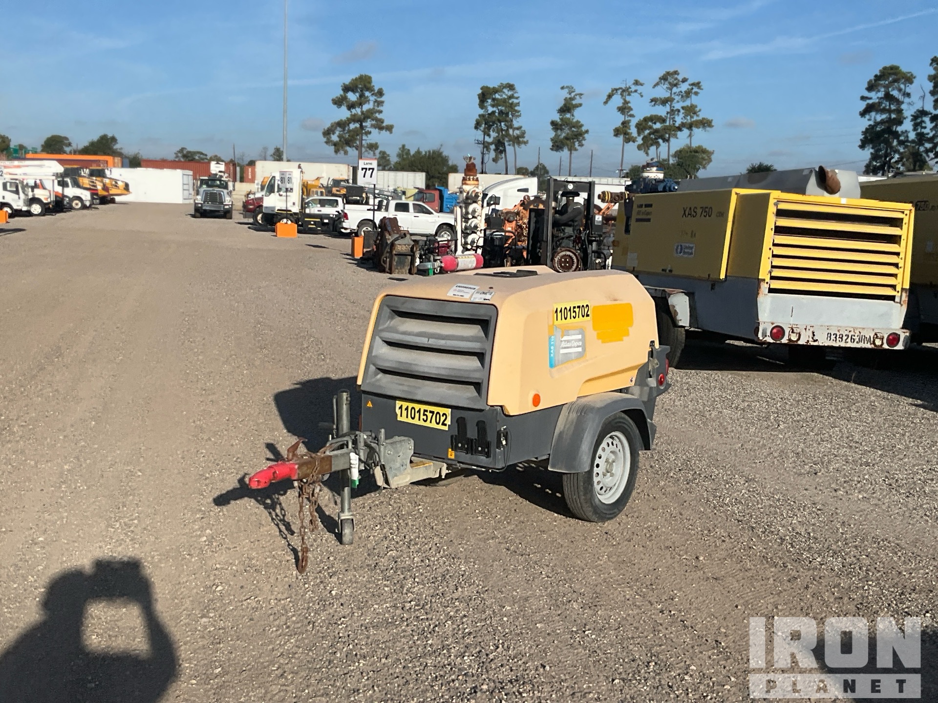 2019 (unverified) Atlas Copco XAS110KD Mobile ضاغط هوائي