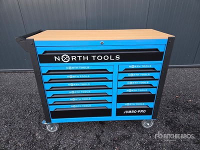 2026 North-Tools Jumbo-Pro Servante D'Atelier (Non Utilise) Tool Cabinet (Unused)