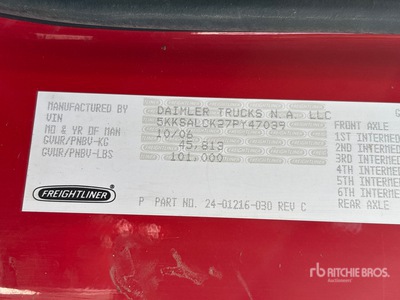 2007 Western Star 4900 10x4 Twin-Steer Boom Truck