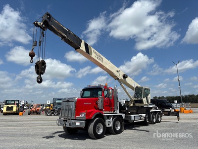 National Series 1500 72000 lb Straight Boom on 2007 Western Star 4900 10x4 Twin-Steer Boom Truck