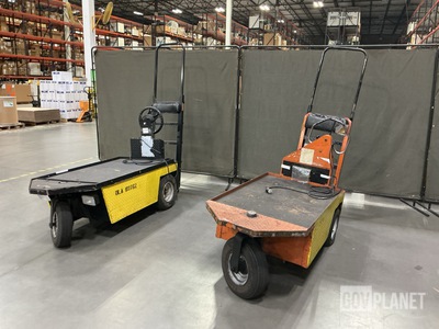 (1) Textron XI-640 & (1) Taylor-Dunn SC1-59 Stock Chaser Carts