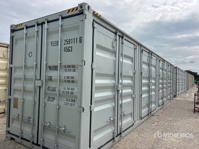2026 40 ft High Cube Multi-Door Conteneur de stockage