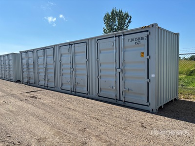 2026 40 ft High Cube Multi-Door Conteneur de stockage
