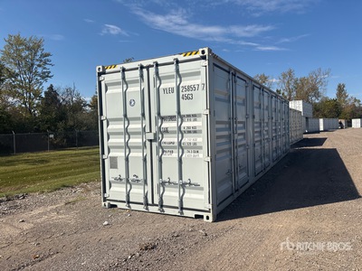 2026 40 ft High Cube Multi-Door Contenedor de almacenamiento