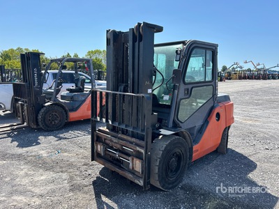 2021 Toyota 8FD45U 8550 lb Pneumatic Tire Forklift