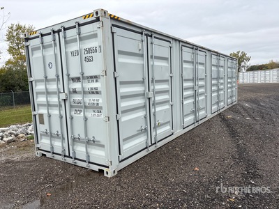 2026 40 ft High Cube Multi-Door Conteneur de stockage