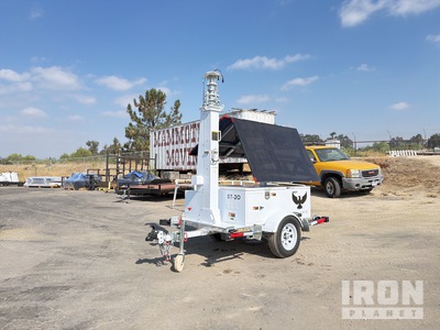 S/A S/A Solar Security Camera Trailer (Unused)