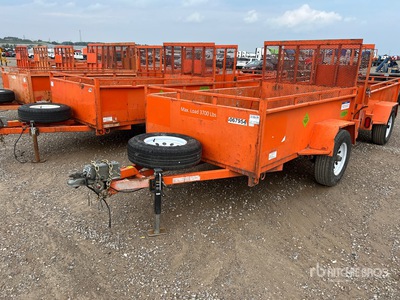 8 ft S/A Utility Trailer