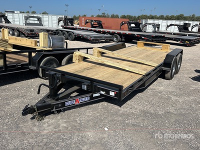 2026 Double A 8320T7K 20 ft T/A مقطورة معدات