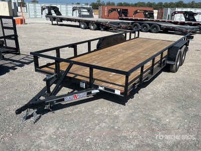 2026 Double A 8320T 20 ft T/A مقطورة متعددة الأغراض