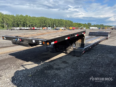 1998 Trail King T/A Removable Gooseneck Lowboy Trailer