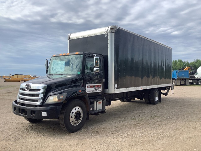 2017 Hino 268 4x2 Van Truck