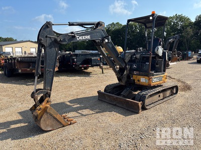 2016 John Deere 26G Minigraafmachine