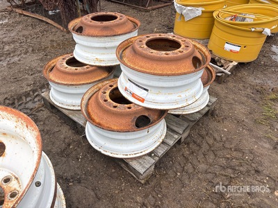Quantity of (6) Steel Wheels - Fits Truck