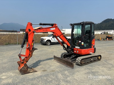 Kubota U35-4 Tracked Excavator