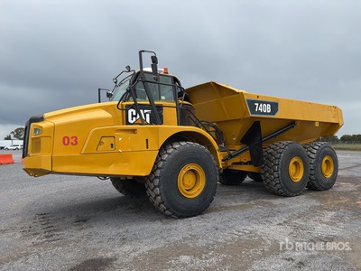 2012 Cat 740B Camion Articulado / Articulated Dump Truck