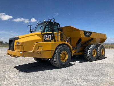 2015 Cat 745C Camion Articulado / Knickgelenkter Muldenkipper