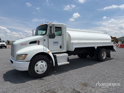 2010 Kenworth T370 10000 L Camion Pipa de Agua / 散水車