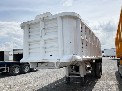 2000 Vilchis Pegaso 25 ft 9 in T/A Semirremolque de Volteo / End Dump Trailer