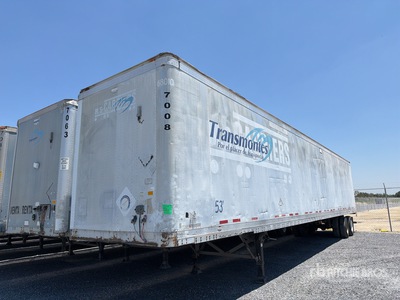 1999 Lufkin 53 ft x 102 in T/A Caja Seca / Geschlossene Anhänger