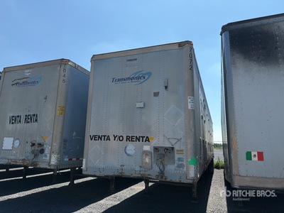1999 Wabash 53 ft x 102 in T/A Caja Seca / Geschlossene Anhänger