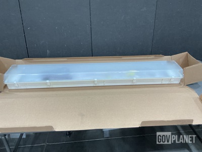(15) Lithonia Lighting 4' Enclosed Industrial Fixtures