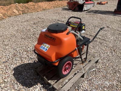 Quantity of (1) Daewoo 100 LTS Wheelbarrow sprayer (Unused)