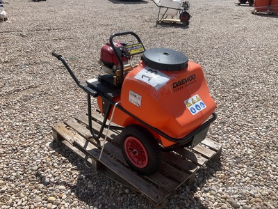 Quantity of (1) Daewoo 100 LTS Wheelbarrow sprayer