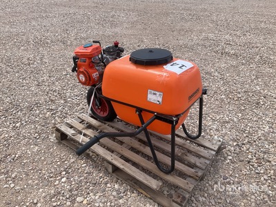 Quantity of (1) Daewoo 100 LTS Wheelbarrow sprayer