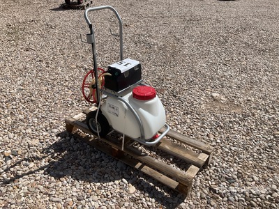 Quantity of (1) Basic 30 LTS Wheelbarrow sprayer