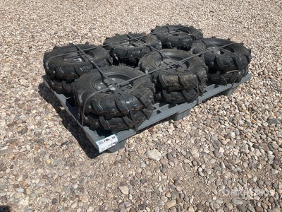 Quantity of (12) Basic 400X8STD Tire Reifen