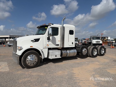 2019 Peterbilt 567 8x4 4-Achs Sattelzugmaschine mit Schlafkabine