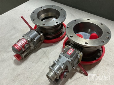 (2) ITT Aerospace 89153S0CN75D71-2 Electro-Pneumatic Actuators